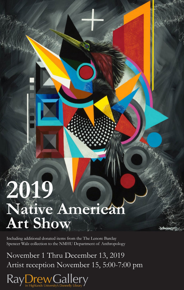 Check out Highlands University Native American Art Show. Garrett Etsitty