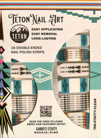 Teton Nail Art Manicure Set by Garrett Etsitty