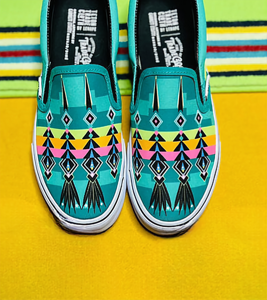 Teal canvas shoes outlet