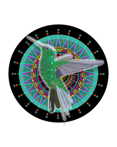 "Soulful" 3" Diameter laminated.
