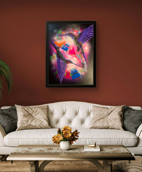 "Ethereal Dance" Acrylic on Canvas