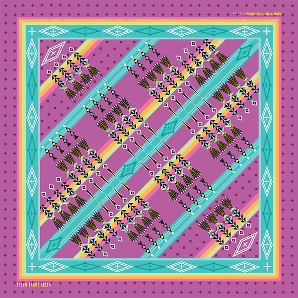 Flicker Bandana and Scarf By Garrett Etsitty