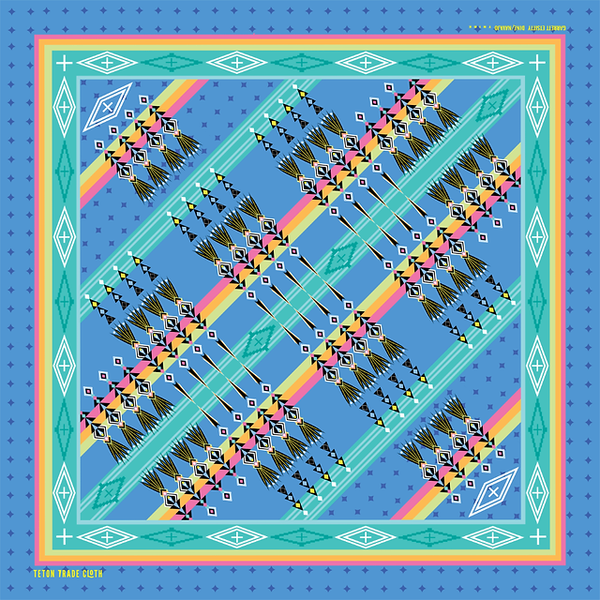 Flicker Bandana and Scarf By Garrett Etsitty