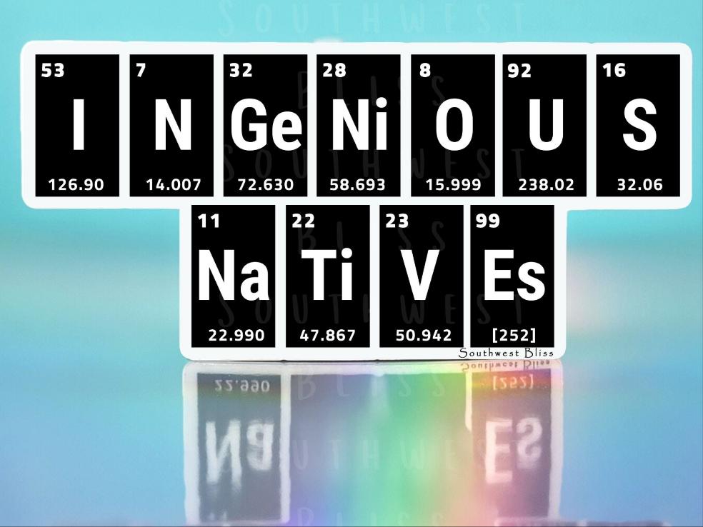 Ingenious Natives Blk