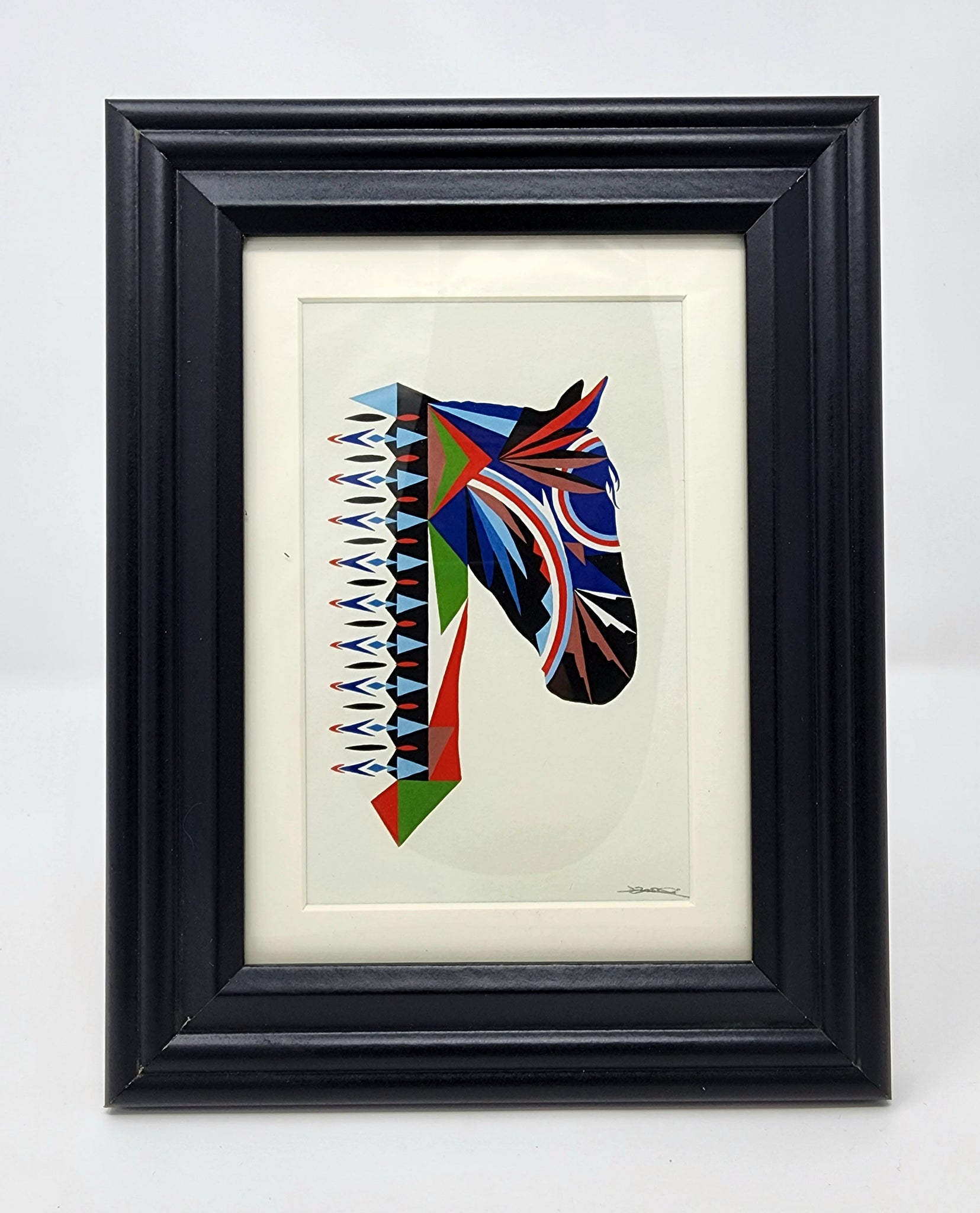 "Paint horse" frame print