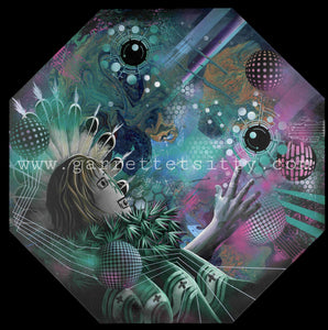 " Geometric Air" 16"x20" Hahnemuhle German Etching Archival Print.