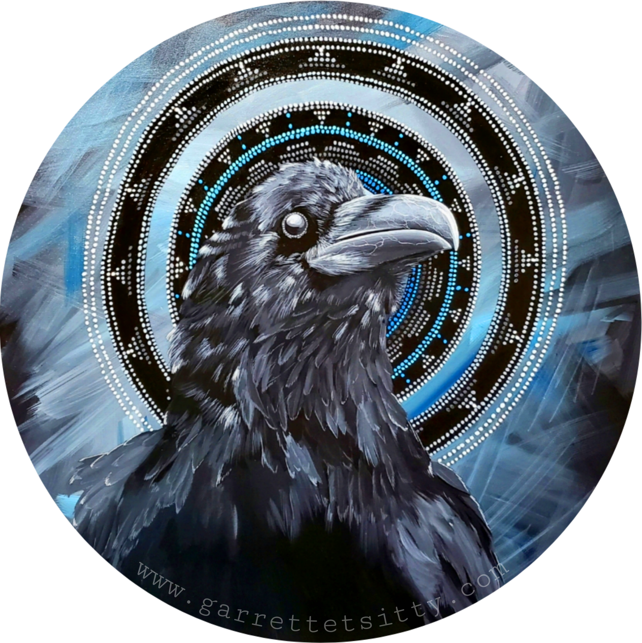 "Crow Hopper " 3" Diameter laminated.