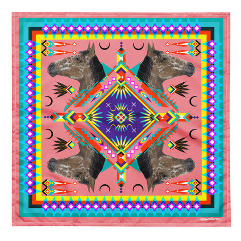 "War Horse " All-over print bandana