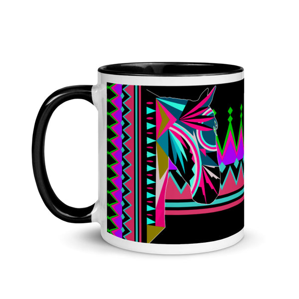 "Paint Horse" Mug with Color Inside
